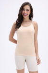 Zivame Knit Cotton Padded Camisole - Cloud Cream — thumbnail 2